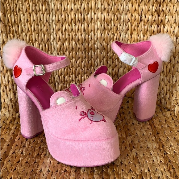 New Care Bears x Dolls Kill Platform Mary Jane - Picture 8 of 8